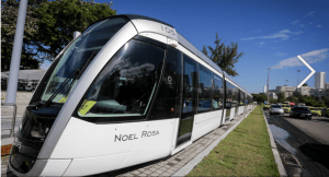 Neue Tram in rRo de Janeiro