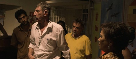 Isam Ahmad Issa mit José Dumont (gelbes Hemd) @Divulgação