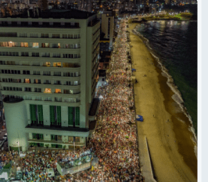 Demonstration in Salvador de Bahia Foto: @MidiaNINJA